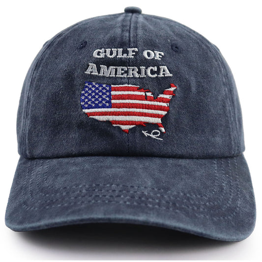 Gulf Of America Cap Unisex, USA Patriotic Decorations Baseball Cap